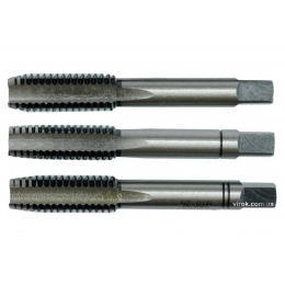 Мітчик VOREL М18 х 2.5 мм 95 мм 3 шт