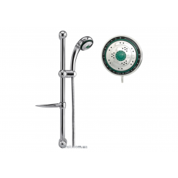 Розприскувач для душа FALA 4 функційний + шланг 1.5 м + тримач