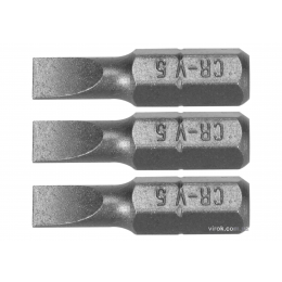 Насадка викруткова STHOR шліц SL5 x 25 мм HEX 1/4