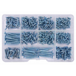 Шурупи до дерева VOREL 390 шт