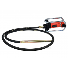 Вібратор для укладання бетону мережевий YATO 2300 Вт 4 м Ø35 мм з булавою