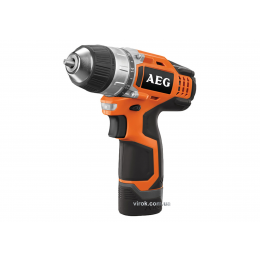 Шуруповерт-дриль акумуляторний AEG Li-Ion 12 В 1.5 Агод 34 Нм + 2 акумулятора (4935448464)