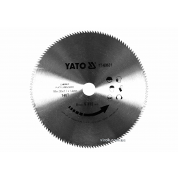 Диск пиляльний по ламінованих плитах та ламінату YATO 180 x 20 x 1.7 x 1.4 мм 140 зубців R.P.M до 9000 1/хв