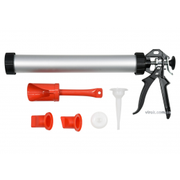 Пістолет для затирання швів YATO 400 мм 1 л зі змінними насадками