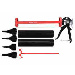 Пістолет для затирання швів YATO 330 x 60 мм зі змінними насадками