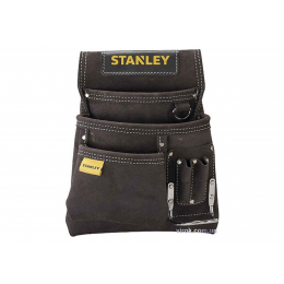 Кишені на пояс замшеві STANLEY для інструментів і цвяхів з тримачем для молотка