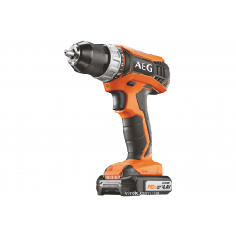 Шуруповерт-дриль акумуляторний AEG Li-Ion 14.4 В 2 Агод 36 Нм 13 мм (сталь) + 2 акумулятора і кейс (4935451093)