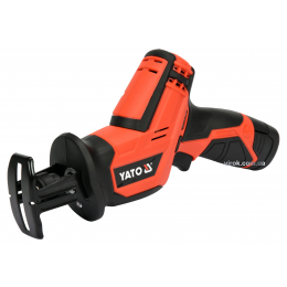 Пила шабельна акумуляторна YATO Li-Ion 12 В 2 Агод 12.7 мм + 2 полотна