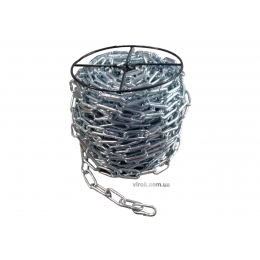 Ланцюг з короткою ланкою оцинкований ТМ 