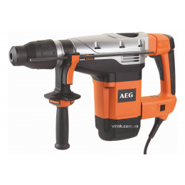 Перфоратор мережевий SDS-MAX AEG 1500 Вт 10.5 Дж 2700 уд/хв 45 мм (бетон) + кейс (4935459609)