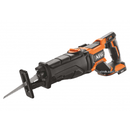 Пила шабельна акумуляторна AEG Li-Ion 18 В 4500 об/хв 28 мм (БЕЗ АКУМУЛЯТОРА) (4935464032)