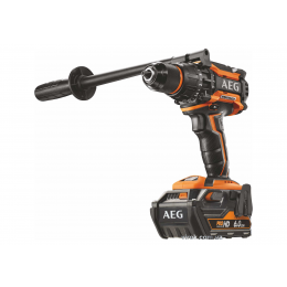 Шуруповерт-дриль ударний безщітковий акумуляторний AEG Li-Ion 18 В 6 Агод 140 Нм 13 мм + 2 акумулятора і кейс (4935464100)