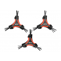 Набір ключів шестигранних YATO HEX H1.5-H6 TORX T9-T40 26 шт