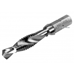 Свердло-мітчик YATO М8 х 1.25 x 51/11 мм HSS М2 HEX-1/4