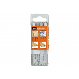 Набір полотен по дереву, ламінату, металу для електролобзика AEG 12 шт (4932373494)