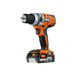 Шуруповерт-дриль ударний акумуляторний AEG Li-Ion 18 В 1.8 Агод 60 Нм 13 мм + 2 акумулятора і кейс (4935443980)