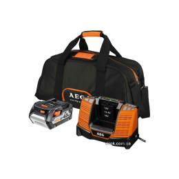Зарядний пристрій BL1218 AEG з акумулятором Li-Ion 18 В 4 АГод в сумці (4932430359)