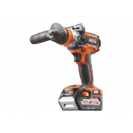 Шуруповерт-дриль ударний безщітковий акумуляторний AEG Li-Ion 18 В 5 Агод 75 Нм 13 мм + 2 акумулятора і кейс (4935459396)