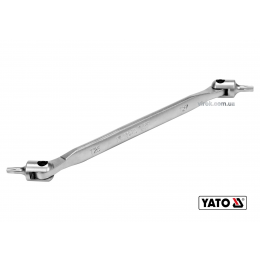 Ключ TORX двосторонній на шарнірах YATO Т25 х Т27 216 мм Cr-V