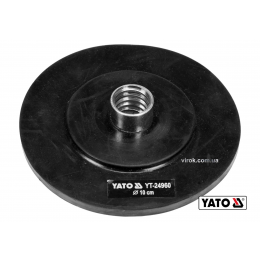 Наконечник дисковий резиновий для очищення каналізації YATO 10 см x 6 мм до YT-24980