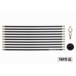 Прути гнучкі для очищення каналізації YATO 20 мм x 93 см з 2 наконечниками 10 шт