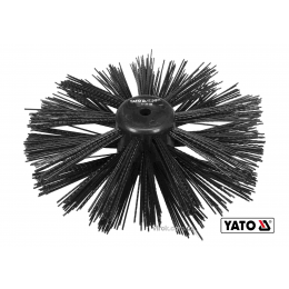 Щітка для очищення каналізації YATO 20 см з нейлона і поліпропіленового ворса до YT-24980