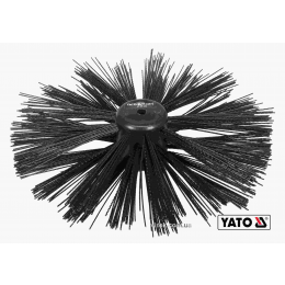 Щітка для очищення каналізації YATO 25 см з нейлона і поліпропіленового ворса до YT-24980