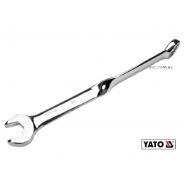 Ключ ріжково-накидний кручений 90° YATO 32 x 435 мм
