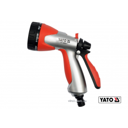 Зрошувач-пістолет 8-режимний YATO до шлангу 1/2