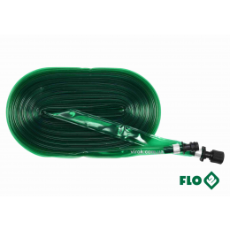 Шланг ПВХ плоский з отворами для зрошування FLO 16 мм x 15 м