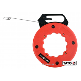 Пристрій для протягування кабелів на бобіні YATO 15.3 м 3 х 1.5 мм