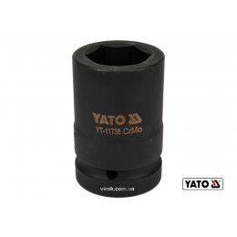 Головка торцева ударна шестигранна YATO 1