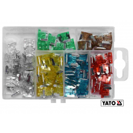 Запобіжники автомобільні YATO MINI 100 шт