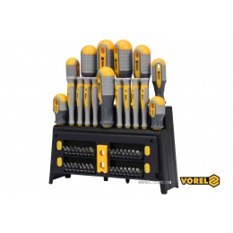 Набір викруток і викруткових насадок VOREL Cr-V 50 шт