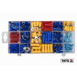 Набір електричних роз'ємів з ізоляцією YATO 360 шт
