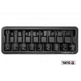 Набір насадок викруткових ударних TORX YATO 1/2