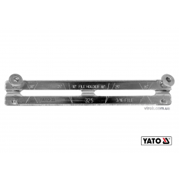 Направляюча до напильника YT-85027 з гвинтовим кріпленням YATO Ø4.8 x 190 х 30 мм під 25°/30°/35°