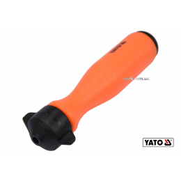 Ручка для напильника з різьбовим фіксатором YT-85025 поліпропіленова YATO Ø4 мм