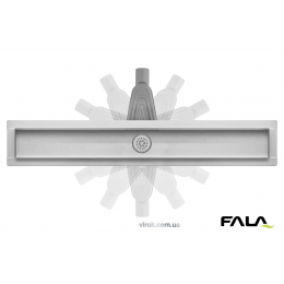 Трап підлоговий зливний з обертовим сифоном FALA 