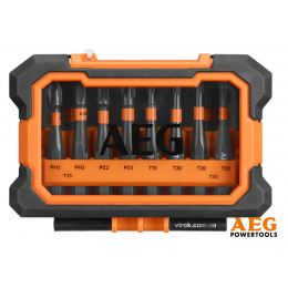 Набір викруткових насадок ударних AEG 50 мм HEX- 1/4