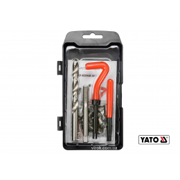 Приладдя для відновлення внутрішньої різьби YATO М10 x 1.5 мм HSS 4241/4341 30 шт