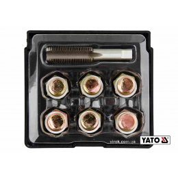 Набір для ремонту оливних пробок YATO М15 х 1.5 6 шт