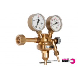 Редуктор ABICOR BINZEL : газ- CO2/Argon, пропускна здатність- 40 м³/год, роб. тиск- 3 МПа
