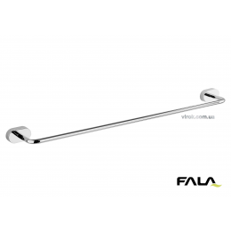 Тримач рушників настінний металевий FALA 60 см кріплення дюбель/шуруп
