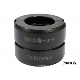 Насадка для прес-кліщів YT-21735 YATO TH20 мм