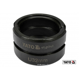 Насадка для прес-кліщів YT-21735 YATO U32 мм