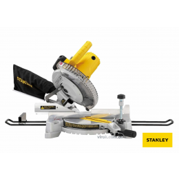 Пила торцювальна мережева STANLEY 1650 Вт диск 255 x 30 мм 75 мм