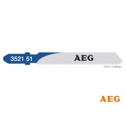 Полотно по металу до електролобзика AEG 55 x 2 мм 5 шт (4932352151)