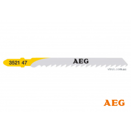 Полотно по дереву до електролобзика AEG 75 x 4 мм 5 шт (4932352147)