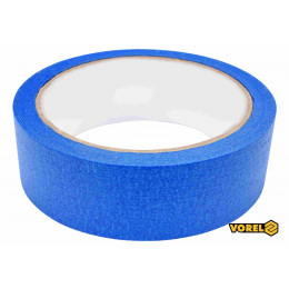 Стрічка клейка синя VOREL 30 мм x 25 м